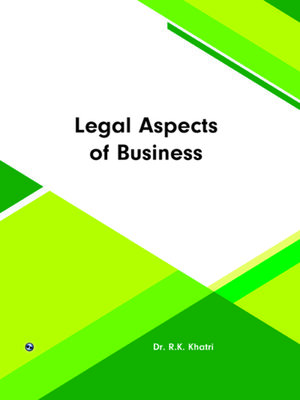 cover image of Legal Aspects of Business